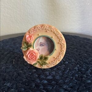 Never Used - Floral Embellished Photo Frame